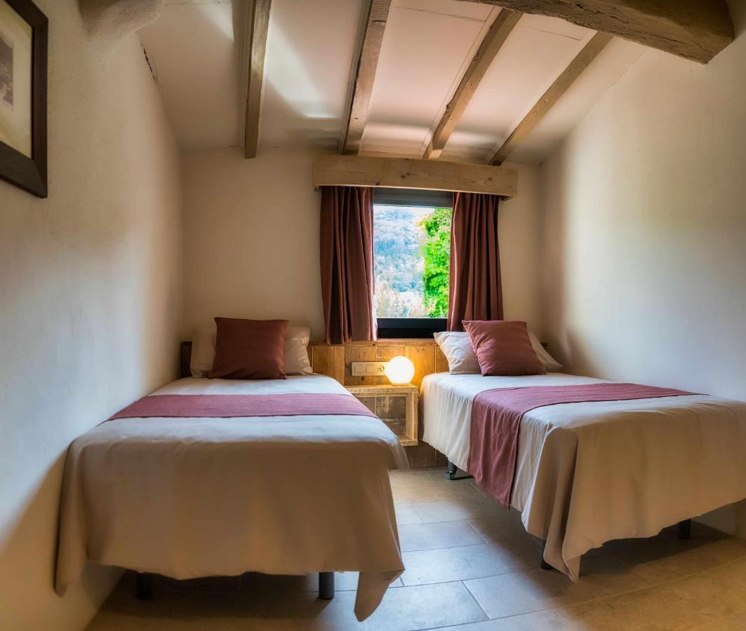 Villa El Molino de Besalú Casa con jardín Exterior foto