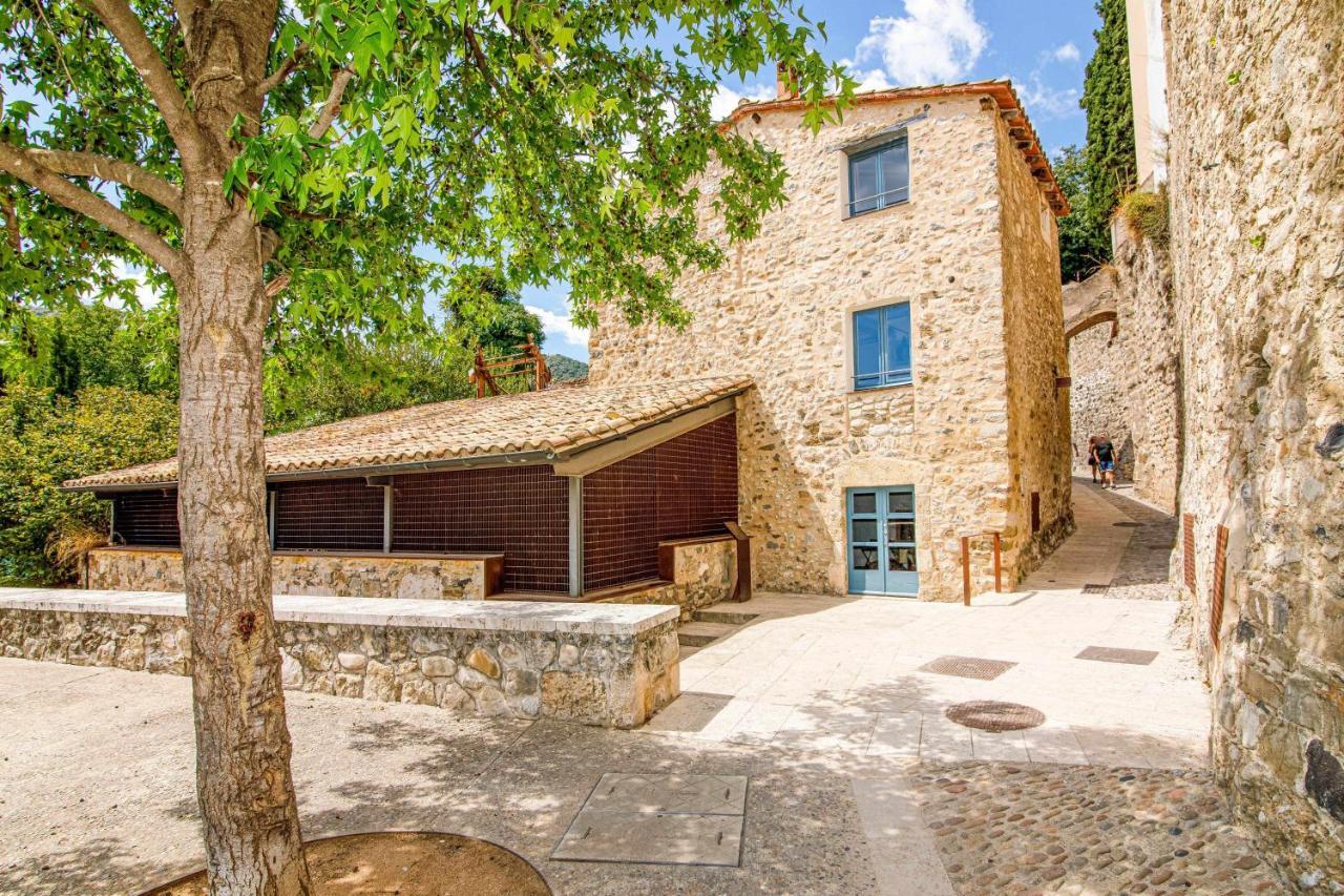 Villa El Molino de Besalú Casa con jardín Exterior foto